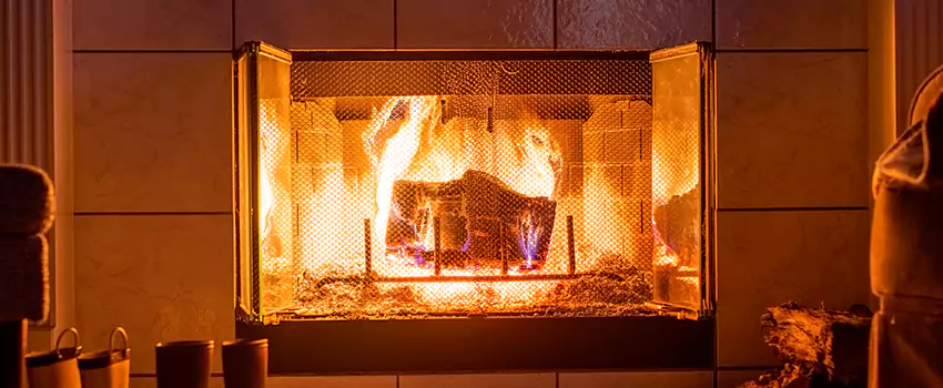 Mendota Hearth Landscape Fireplace Installation in Gloversville, New York