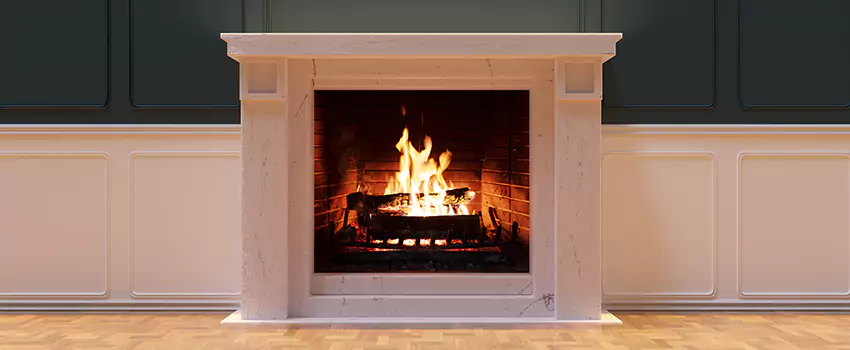 Open Flame Wood-Burning Fireplace Installation Services in Gloversville, New York