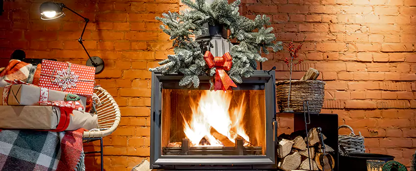 Travis Industries Linear Gas Fireplace Installation in Gloversville, New York