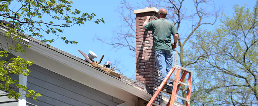 Vinyl and PVC Chimney Flashing Installation in Gloversville, NY